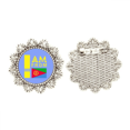 thumbnail image 1 of Soy de Eritrea Broche de plata Unbranded M, 1 of 3