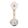 thumbnail image 1 of Miangastore White Portable Pocket Watch with Clip for Decor Durable Synthetic Material 1pc, 1 of 9
