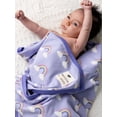 thumbnail image 4 of Monica + Andy Organic Cotton Baby Blanket, Soft Newborn Receiving & Coming Home Blanket, 32 x 32 Inch, 4 of 6