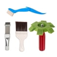 thumbnail image 1 of Kit de Nettoyage de Climatisation Complet 4 Pcs : Ensemble Peigne et Brosse, 1 of 8