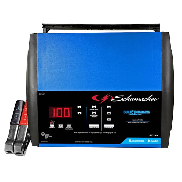 Cargador y mantenedor de baterías Schumacher SC1304 6/12V
