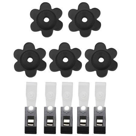 

HJKIEUXL 10pcs Seasonal Garden Flags Stoppers Rubber Stoppers Anti Wind Clips Set Keep Your Flag From Tangling Around Quick Clamp Vise Grips C Clamps Workbench Vise Clamp