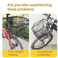 thumbnail image 5 of 4PCS Electric vehicle mountain bike bicycle basket holder and light, 5 of 11