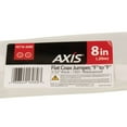 thumbnail image 3 of Axis Flat F-to-F Coaxial Jumper, 8", White, 3 of 3