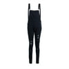 Michellecmm Suspender Trousers, High Waist Ripped Jeans Close-Fitting Pants