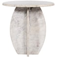 thumbnail image 4 of Meridian Furniture Formentera White End Table, 4 of 10