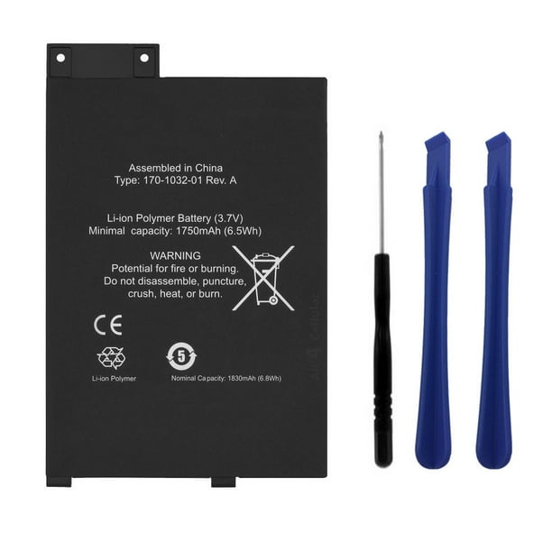 New Battery 170103200 For Amazon Kindle 3 Keyboard D00901 Graphite 170103201