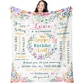 thumbnail image 1 of LHSHID Birthday Gifts for Women Blanket January Birthday Gifts for Women Mom Girls Daughter Wife Best Friend Birthday Gifts Gifts for Women Birthday Unique Friend Birthday Gift for Women 50x60in, 1 of 6