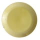 thumbnail image 4 of Plato redondo de cerámica con relieve, color amarillo, para uso doméstico., 4 of 9