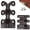 Black*5pcs, variant on Metal Corner Protector, Heavy-Duty Brass Skirting Board Guards 5/10Pcs, Prevent Scratches & Wear, Durable Corner Protection for Home, Office, High-Traffic Areas