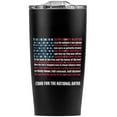 thumbnail image 2 of I Stand Usa Anthem Star-Spangled Banner Stainless Steel 20 oz Travel Tumbler, Vacuum Insulated & Double Wall with Leakproof Sliding Lid | Great for Coffee/Hot Drinks and Cold Beverages, 2 of 6
