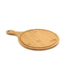 thumbnail image 1 of Plato para Pizza, Tabla para Pizza, Platos para Pan, Restaurante de Carnes para el hogar, Servicio de Barbacoa, Bandeja multifunción con asa, Adecuada para Tartas y Pasteles, 1 of 4