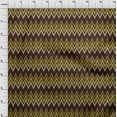 thumbnail image 3 of oneOone Cotton Poplin Fabric Chevron Ikat Decor Fabric Printed BTY 56 Inch Wide, 3 of 4