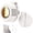 White, variant on 360° Rotatable Portable Mini Clip-on Fan, Small Fan Clip on for Shirt & Waist, 2026 New Adjustable 3-Speed Suspended Whirlwind Cooler Fans, For Outdoor & Travel & Office, Travel Accessories
