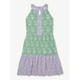 thumbnail image 2 of Free Assembly Girls Floral Tiered Halter Dress, Sizes 4-18, 2 of 4