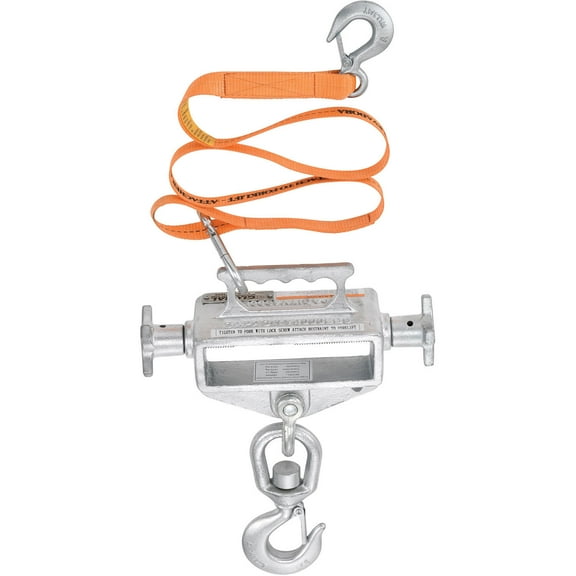 Global Industrial Swivel Hook Single Fork Forklift Hook Attachment 4000 Lbs. Cap