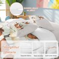 thumbnail image 2 of King 4 Piece Bedding Set Farm Cattle Sheep Chicken Soft Breathable Duvet Cover and Pillowcase, Farmhouse Animal Retro Duvet Cover Set Bed Sheets for Bedroom Dormitory Guest Room, 2 of 9