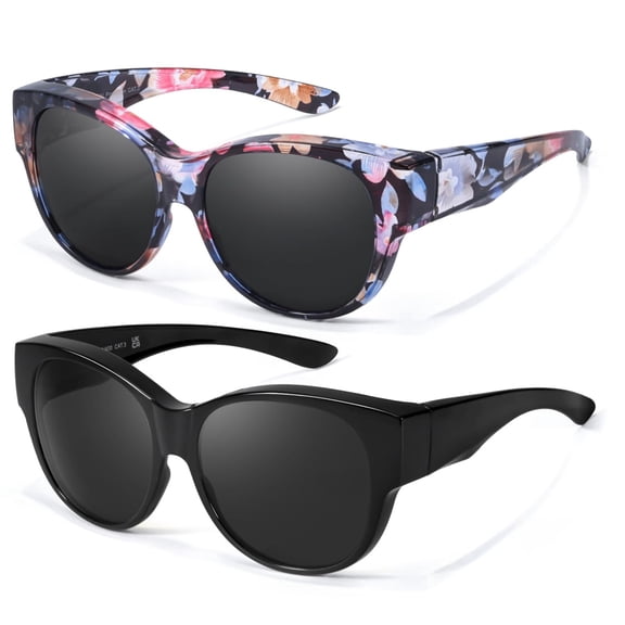 Women's Oversized Cat Eye Sunglasses Thick Black Acetate Frame UV400 Protection for Old Money Minimalist Chic Office Street Style