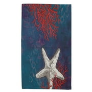 Thumbprintz Seastar Bay Starfish Rug - 2' x 3'