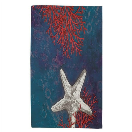 Thumbprintz Seastar Bay Starfish Rug - 2' x 3'