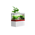 thumbnail image 1 of Acuario Mini Pecera Para Pez Betta Con Filtro Luz Led 1.8l Blanco, 1 of 5