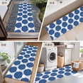 thumbnail image 6 of Abstract Dahlia Washable Area Rug&nbsp;2x6ft Vintage Deep Blue Country Farmhouse Classic Soft Rectangle&nbsp;Rugs for Living Room, Non Slip Carpet for Bedroom&nbsp;Entryway Dining Room, 6 of 9