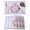 Lavender, variant on Happy Easter Placemats Set of 4, Rabbits Bows Tulips Eggs Colorful Stripes Placemats for Dining Table, Place Mats for Kitchen Tabletop, Waterproof Wipeable Dining Table Mats Set