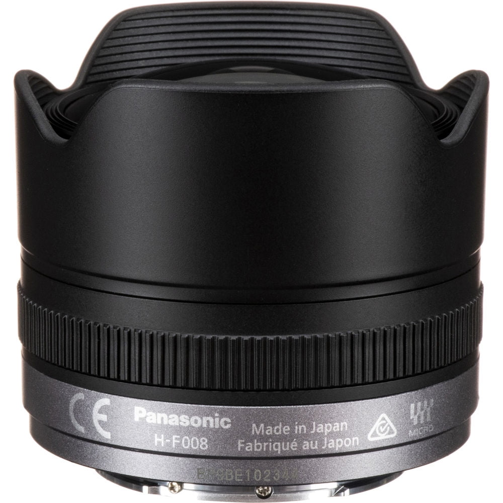 Panasonic Lumix G Fisheye 8mm F/3.5 Lens + Accessories