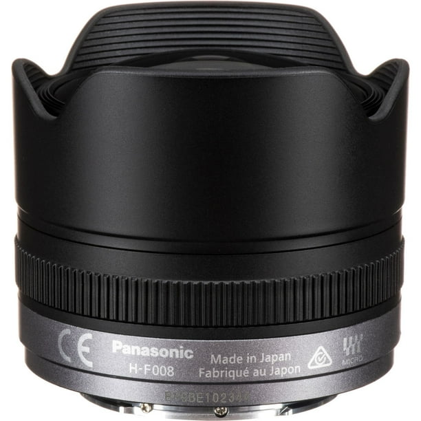 Panasonic Lumix G Fisheye 8mm F/3.5 Lens + Accessories Bundle