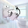 thumbnail image 4 of ABS Bathroom Showers Holder Adjustable Shower Head Holder Wall Mounted Handheld Showerhead Bracket Bathroom Shower Accessories, 4 of 5