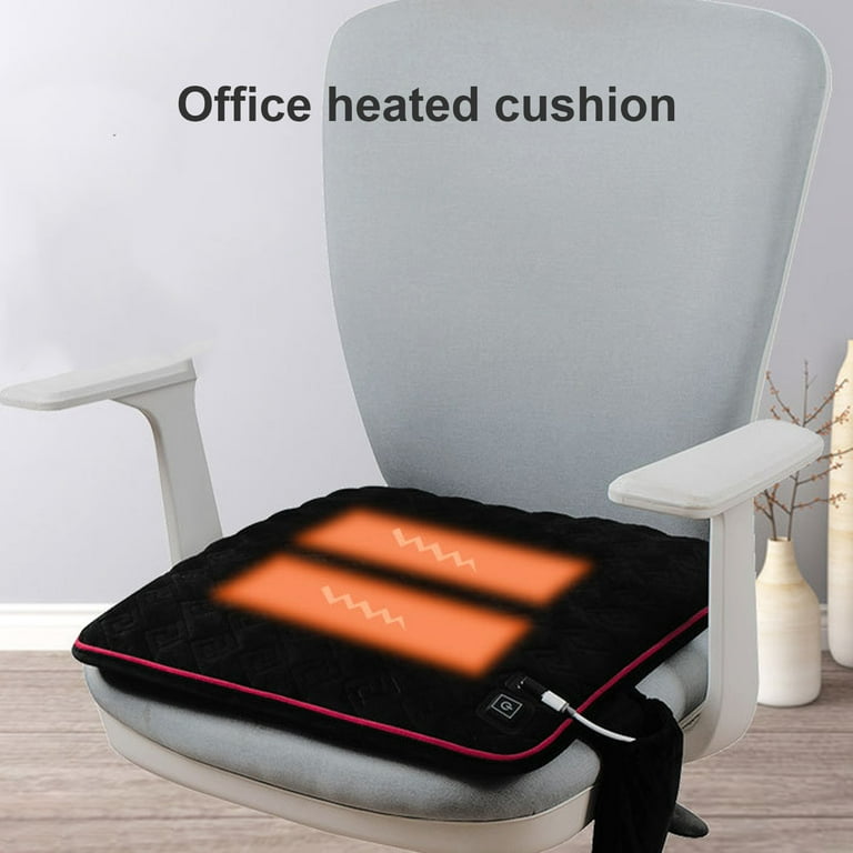 Usb Heated Seat Cushion For Car - 5v Electric Heating Pad, Nonslip