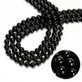 thumbnail image 2 of K-KED Black Onyx Smooth Round Beads 4mm 6mm 8mm 10mm 12mm 14mm 15.5" Strand AAA-14mm, 2 of 7