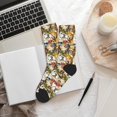 thumbnail image 6 of Pofeuu Watercolor Dogs Print Crew Socks, Adult Running Hiking Socks for Youth and Adult, 6 of 7