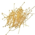 thumbnail image 5 of 300 Piezas de Pasadores de , Hallazgos de Joyería, Collar de Pendientes, Pasadores para La Cabeza, Pasadores para Ojos, 20 Mm / 30 Mm Gloria Round Head Headpins, 5 of 5