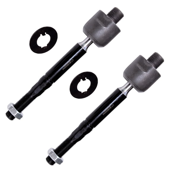 Detroit Axle - Front 2pc Tie Rods for 2001-2006 Lexus LS430, 2 Inner Tie Rod End Links 2002 2003 2004 2005 Replacement