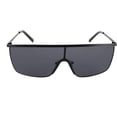 thumbnail image 2 of GFDYREE Lunettes de Soleil Aviateur Style Rétro VINTAGE à Visière Carrée Surdimensionnée, Noir, 2 of 3