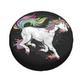 thumbnail image 4 of LNWH Uncorn Jump Cartoon Pattern Waterproof Spare Tire Cover, Universal Spare Tire Wheel Covers 16 inch, 4 of 8