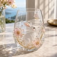 thumbnail image 2 of SLYNSHome Glass Cup with Nature-Inspired Designs Animals Themed, Large Capacity Stemless Tumbler for Everyday Beverages, Elegant Drinkware for Home and Gifting, 2 of 6