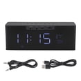 thumbnail image 1 of LP-06 Multi-function Portable Double Alarm Clock Wireless Bluetooth Speaker Subwoofer, 1 of 8