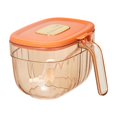 thumbnail image 1 of Spice Jar 1 Set Dust-proof Handle No Odor Large Capacity Storage Container with Spoon, 1 of 5