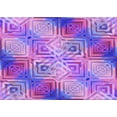 thumbnail image 1 of Ahgly Company Machine Washable Indoor Rectangle Transitional Bright Lilac Purple Area Rugs, 2' x 3', 1 of 7