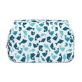 thumbnail image 2 of Disketp Cute Shark Estuche de Lápices de Doble Capa con Tapa Abatible y Cremallera, Organizador Escolar para Adolescentes y Adultos, 2 of 7