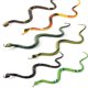 thumbnail image 1 of Serpientes falsas siubich de 10 pulgadas, serpiente de goma, serpiente de juguete realista, 6 piezas de serpientes de plástico, ideales como accesorios de jardín para asustar pájaros, ardillas,, 1 of 8