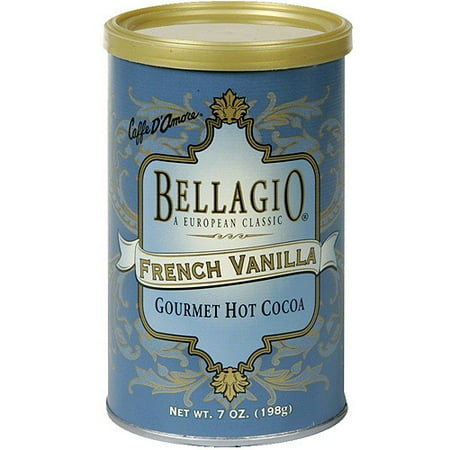 Bellagio Gourmet French Vanilla Hot Cocoa, 7 oz (Pack of 6)