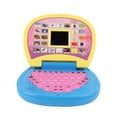 thumbnail image 2 of Kids Educational Laptop, LED Screen Kids Laptop Toy Portable Handle Brain Training Interactive HD  For Indoor, 2 of 8