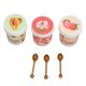 thumbnail image 3 of 3 piezas de Bálsamo labial Sincero con forma de helado hidratante 3 fragancias, 3 of 10