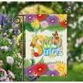 thumbnail image 4 of Spring Welcome Garden Flag,Seasonal Garden Flags,Double Sided 12 x 18 Inch,small garden flags for outside,Spring Seasonal Flags for Outdoor Decorations,Holiday Garden Flags for All Seasons（2 Pack ）, 4 of 5