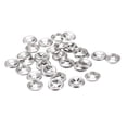 thumbnail image 1 of Unique Bargains M4 Dent Interne Rondelle Starlock 3.3mm I.D. 12mm O.D. Rondelles de Verrouillage Pousser sur le Clip de Vitesse de Verrouillage, Acier Inoxydable 304 40pc, 1 of 1