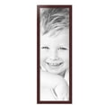 thumbnail image 2 of ArtToFrames 13" x 40" Cherry Picture Frame, 13x40 inch Red MDF Poster Frame (WOM-4643), 5 Pack, 2 of 7