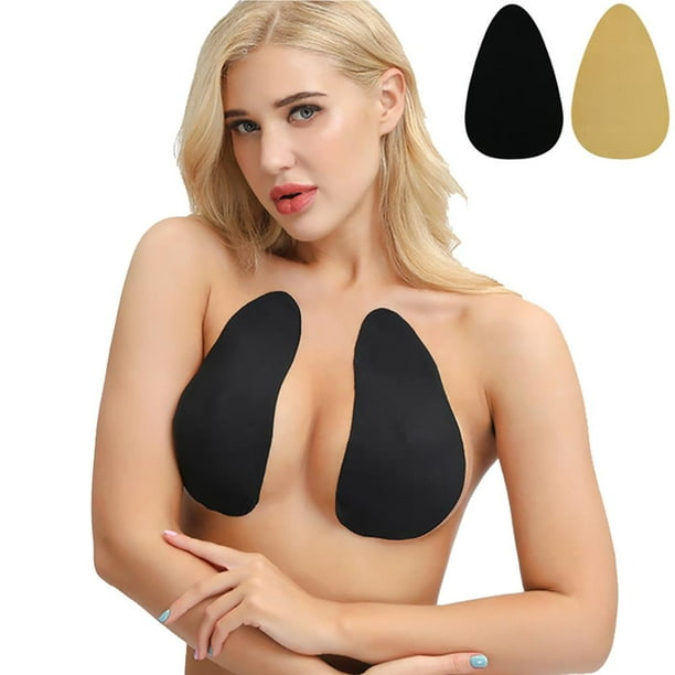 1 Pair Invisible Silicone Breast Lifting Bra Water Bra Nipples Sticker  Drops Invisible Chest Bra Strap Nipples Covers 